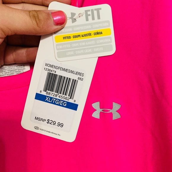NWT Under Armour Workout T-shirt - Picture 2 of 2